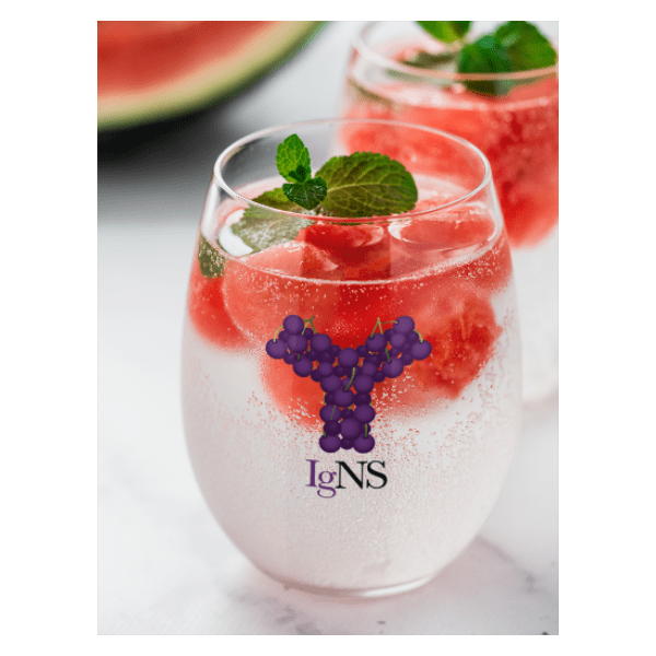 Grapes Stemless Wine Glass