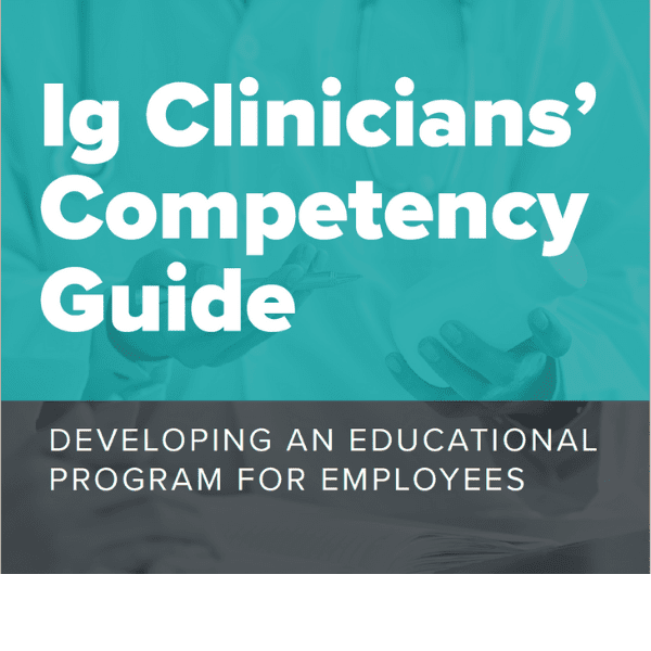 Ig Clinicians’ Competency Guide